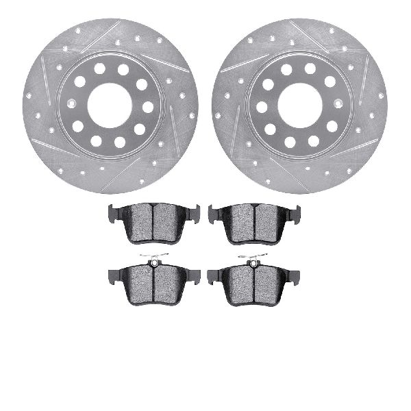 2013-2020 Audi A3 Disc Brake Kit - Rear (Dynamic Friction)