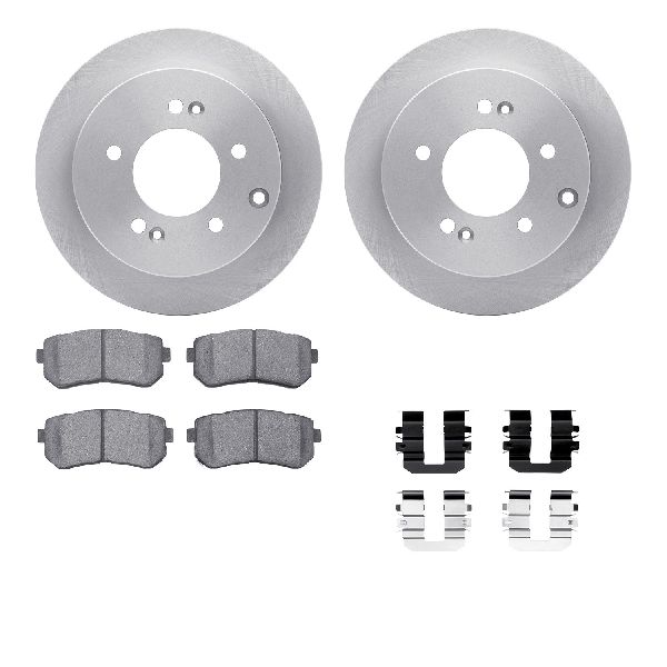 2010-2013 Kia Forte Koup Disc Brake Kit - Rear (Dynamic Friction)