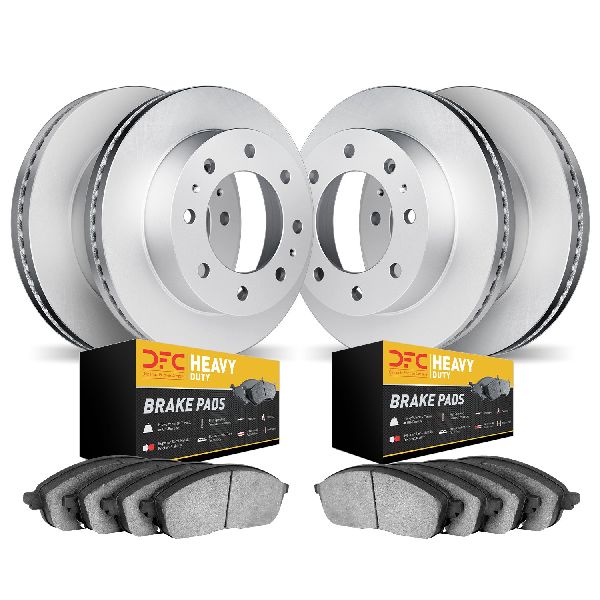 2000-2005 Ford Excursion Disc Brake Kit - Front and Rear (Dynamic Friction)