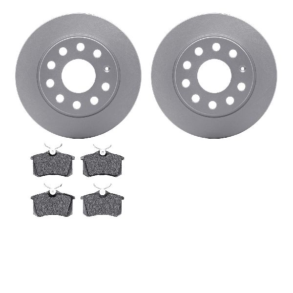 2013 Audi A3 Disc Brake Kit - Rear (Dynamic Friction)