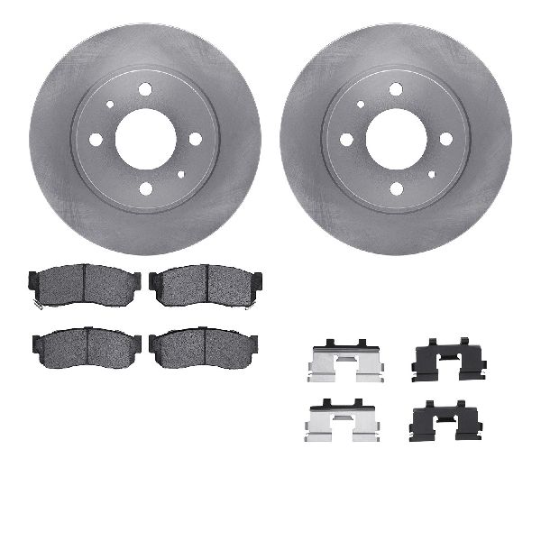 1986-1990 Nissan Sentra Disc Brake Kit - Front (Dynamic Friction)