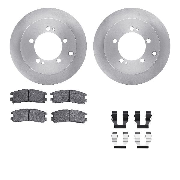 1995-2005 Chrysler Sebring Disc Brake Kit - Rear (Dynamic Friction)