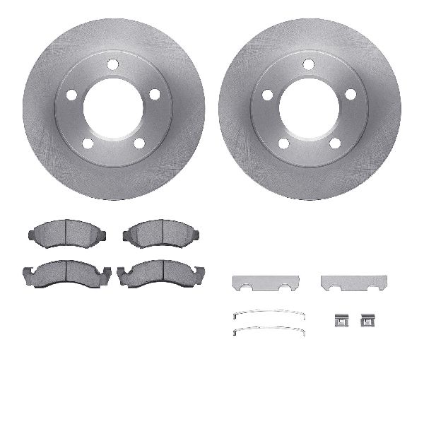1978 Jeep CJ7 Disc Brake Kit - Front (Dynamic Friction)