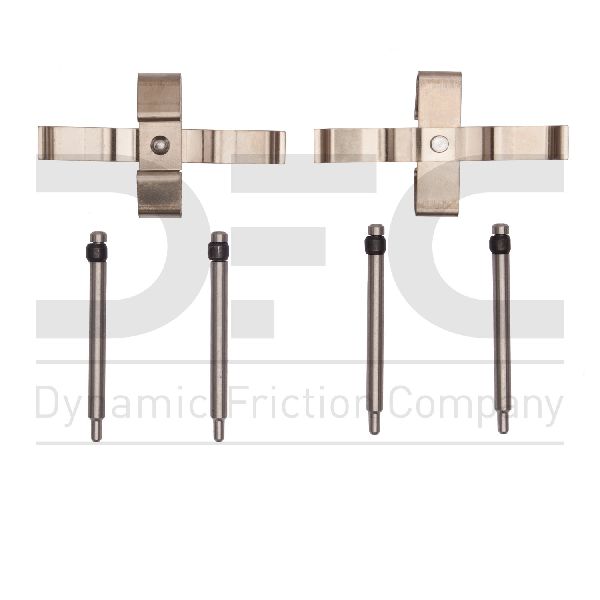 2003-2005 Jaguar S-Type Disc Brake Hardware Kit - Rear (Dynamic Friction)