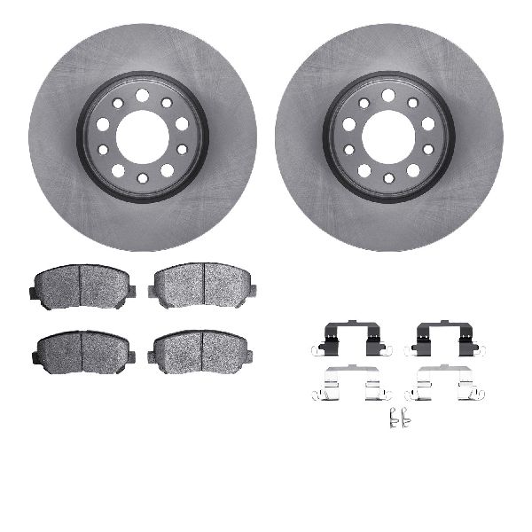 2016 Dodge Dart Disc Brake Kit - Front (Dynamic Friction)