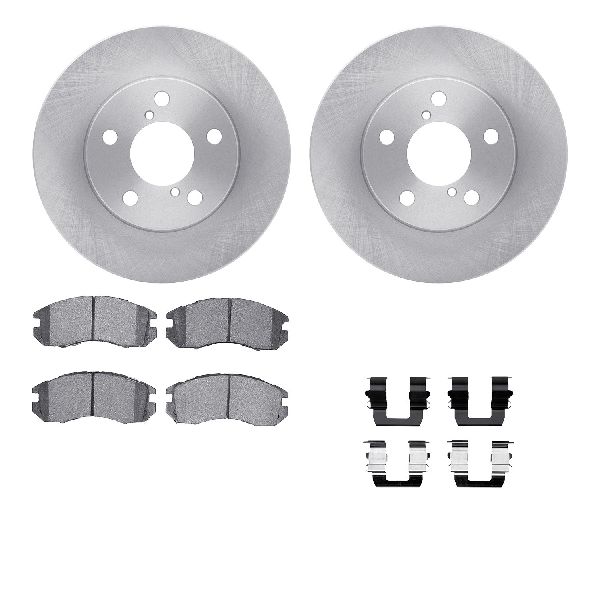 1993-1995 Subaru Impreza Disc Brake Kit - Front (Dynamic Friction)
