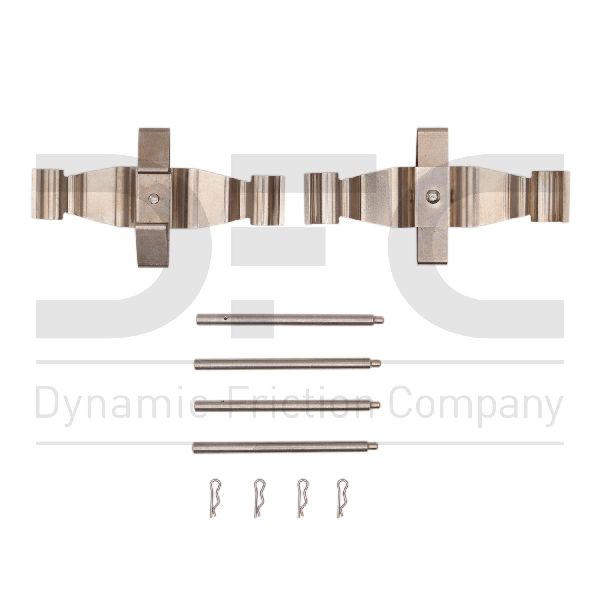 2002-2003 Jaguar XJR Disc Brake Hardware Kit - Front (Dynamic Friction)