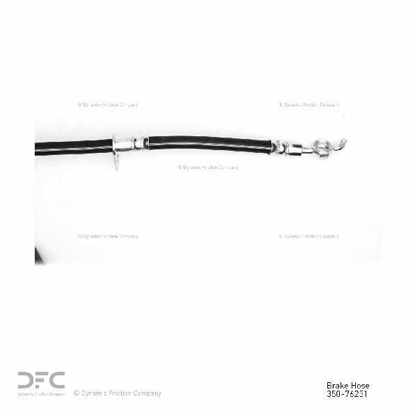 2010-2015 Lexus RX450h Brake Hydraulic Hose - Rear (Dynamic Friction)