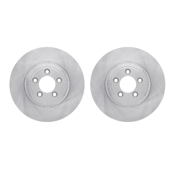 2006-2008 Jaguar S-Type Disc Brake Rotor Set - Front (Dynamic Friction)