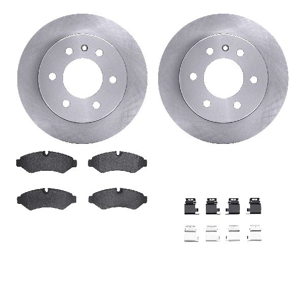 2019-2022 Mercedes-Benz Sprinter 2500 Disc Brake Kit - Rear (Dynamic Friction)