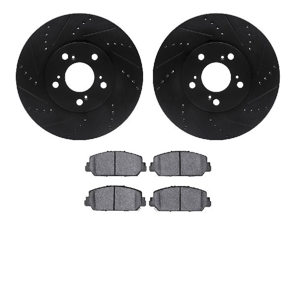 2014-2020 Acura RLX Disc Brake Kit - Front (Dynamic Friction)