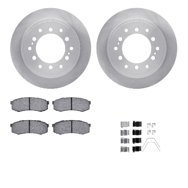 2010-2024 Toyota 4Runner Disc Brake Kit - Rear (Dynamic Friction)