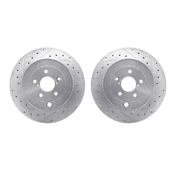 2017-2024 Subaru BRZ Disc Brake Rotor Set - Rear (Dynamic Friction)