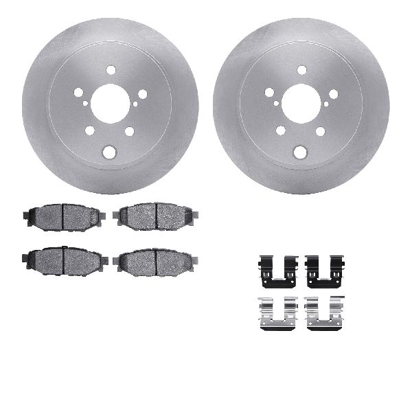 2014-2018 Subaru Forester Disc Brake Kit - Rear (Dynamic Friction)
