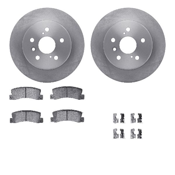 1992-1996 Toyota Camry Disc Brake Kit - Rear (Dynamic Friction)