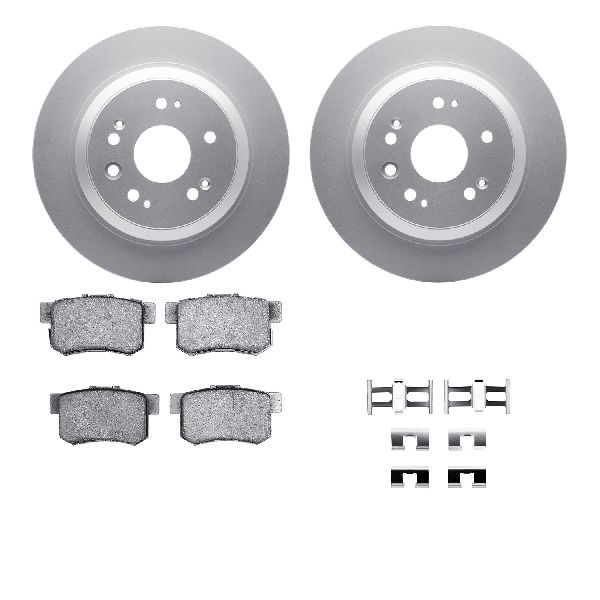 2012-2015 Honda Crosstour Disc Brake Kit - Rear (Dynamic Friction)