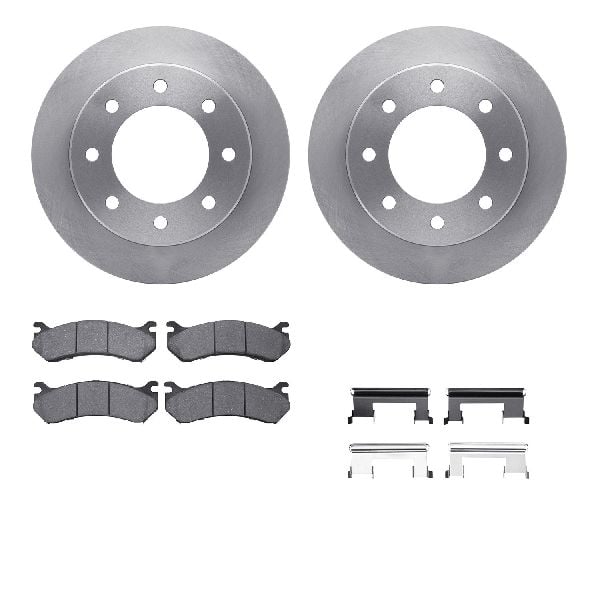 1999-2004 GMC Sierra 2500 Disc Brake Kit - Rear (Dynamic Friction)