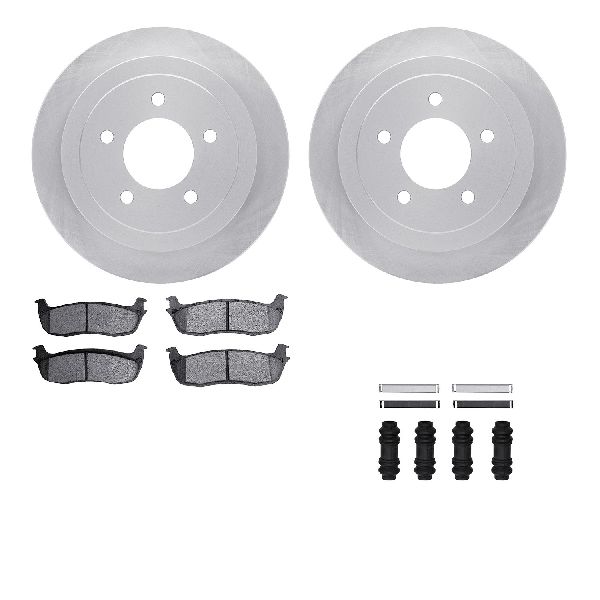 2002 Lincoln Blackwood Disc Brake Kit - Rear (Dynamic Friction)