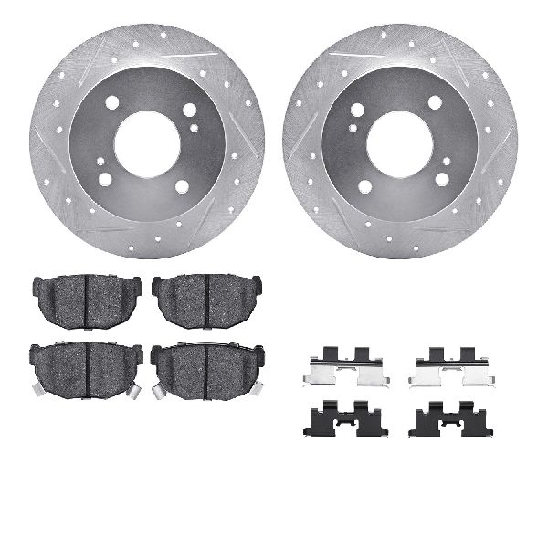 1989-1998 Nissan 240SX Disc Brake Kit - Rear (Dynamic Friction)
