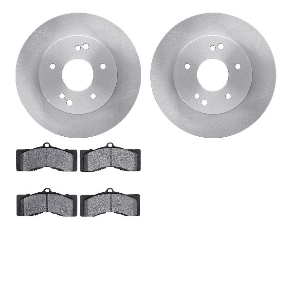 1968-1969 Chevrolet Camaro Disc Brake Kit - Front or Rear (Dynamic Friction)