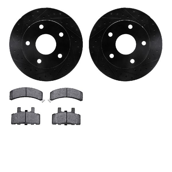 1994-1999 Dodge Ram 1500 Disc Brake Kit - Front (Dynamic Friction)