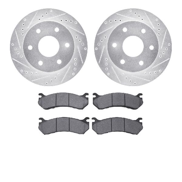 2000-2006 Chevrolet Tahoe Disc Brake Kit - Front (Dynamic Friction)