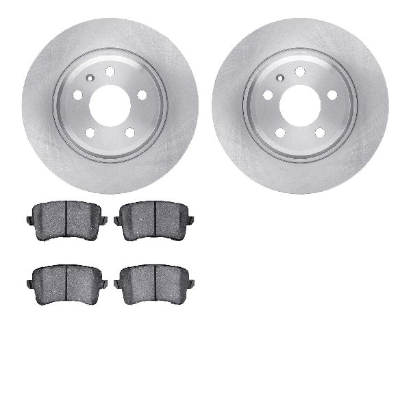2009-2016 Audi A4 Disc Brake Kit - Rear (Dynamic Friction)