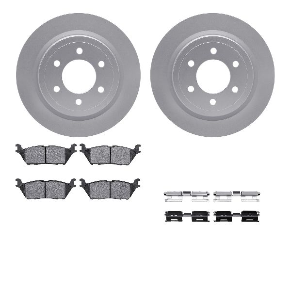 2018-2021 Lincoln Navigator Disc Brake Kit - Rear (Dynamic Friction)