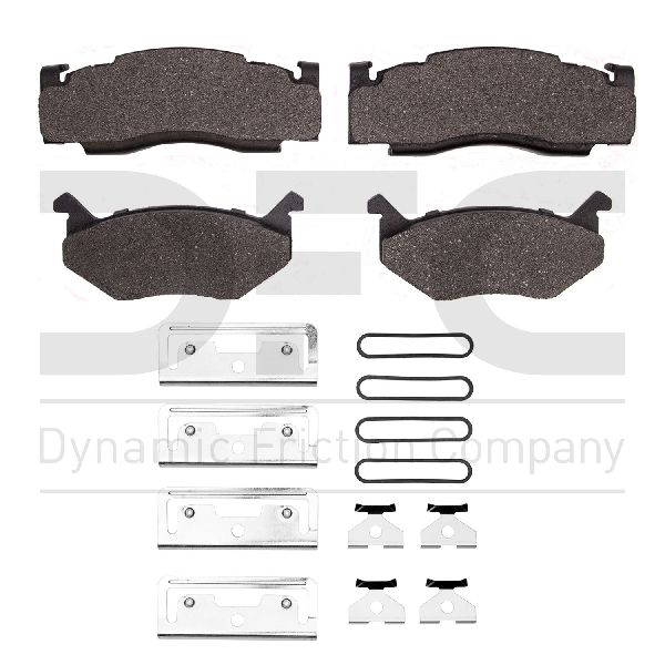 1973-1976 Dodge Dart Disc Brake Pad Set - Front (Dynamic Friction)
