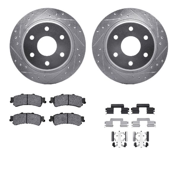 2007 Chevrolet Silverado 1500 Classic Disc Brake Kit - Rear (Dynamic Friction)