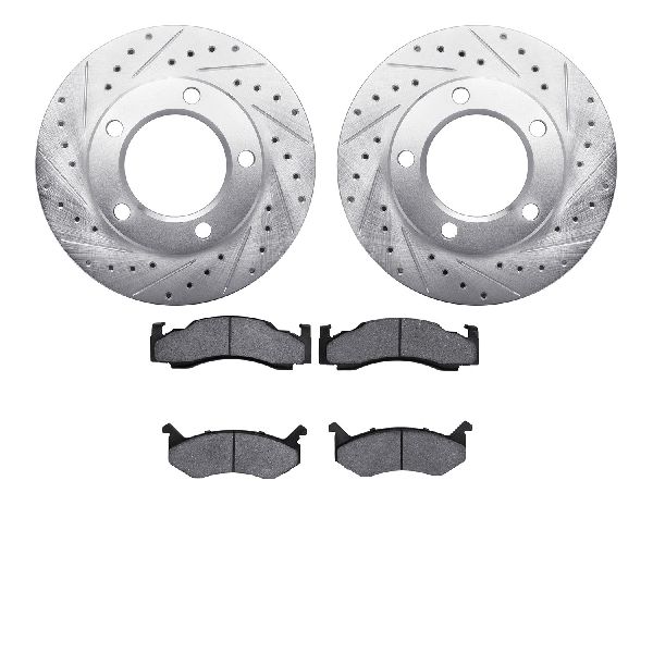 1980-1981 Plymouth Trailduster Disc Brake Kit - Front (Dynamic Friction)
