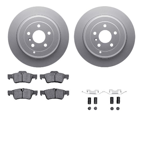 2006-2011 Mercedes-Benz ML350 Disc Brake Kit - Rear (Dynamic Friction)