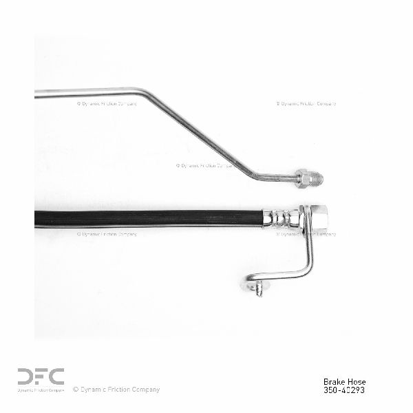 2011-2013 Ram 4500 Brake Hydraulic Hose - Rear Left or Rear Left Lower (Dynamic Friction)