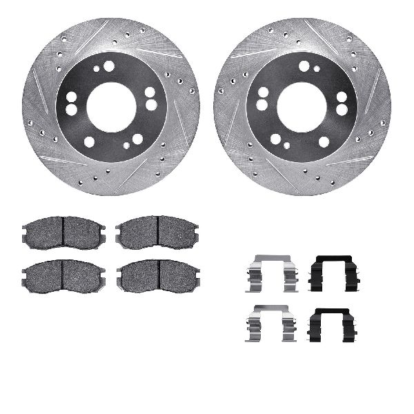 1995-2000 Dodge Avenger Disc Brake Kit - Front (Dynamic Friction)