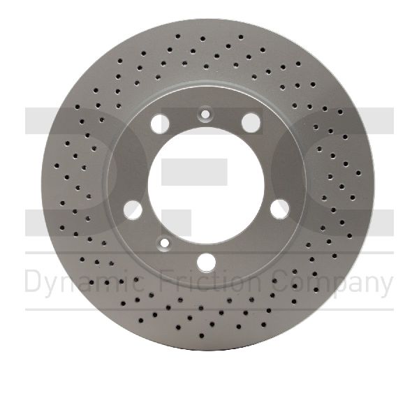 2005-2008 Porsche Boxster Disc Brake Rotor - Front Left (Dynamic Friction)