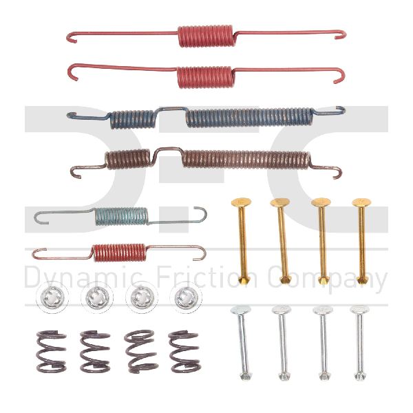 2003-2005 Hyundai Accent Drum Brake Hardware Kit - Rear (Dynamic Friction)