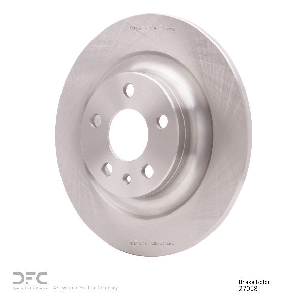 2018-2024 Volvo XC60 Disc Brake Rotor - Rear (Dynamic Friction)