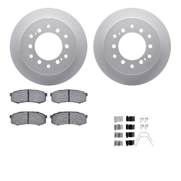 2001-2007 Toyota Sequoia Disc Brake Kit - Rear (Dynamic Friction)