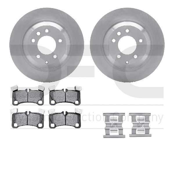 2008-2010 Porsche Cayenne Disc Brake Kit - Rear (Dynamic Friction)