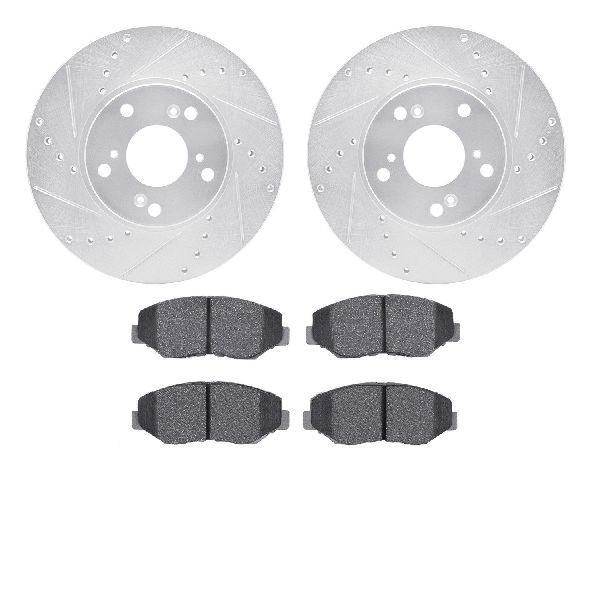 2003-2011 Honda Element Disc Brake Kit - Front (Dynamic Friction)