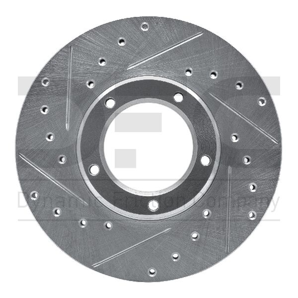 1985-1992 Toyota Pickup Disc Brake Rotor - Front Left (Dynamic Friction)