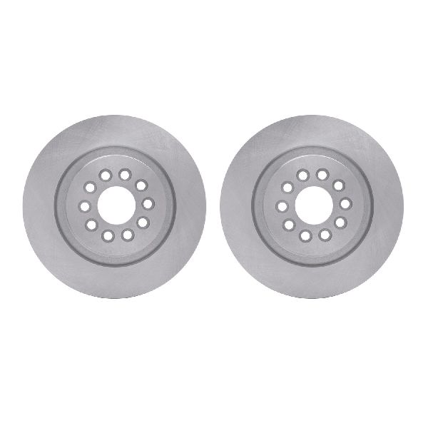 2003-2005 Jaguar S-Type Disc Brake Rotor Set - Rear (Dynamic Friction)