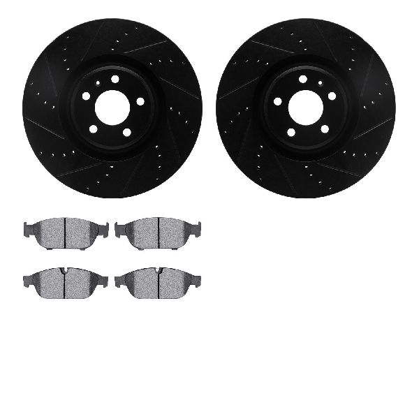 2012-2013 Audi A6 Quattro Disc Brake Kit - Front (Dynamic Friction)
