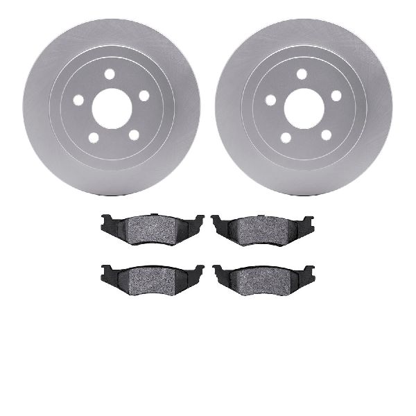 2004-2007 Chrysler PT Cruiser Disc Brake Kit - Rear (Dynamic Friction)