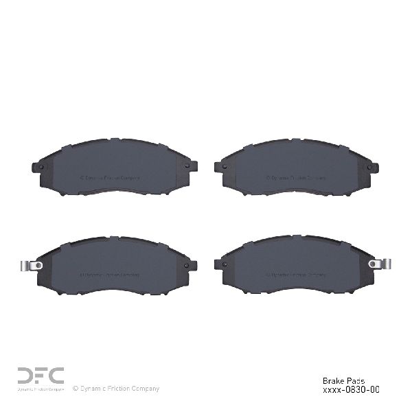 2003-2004 Nissan Frontier Disc Brake Pad Set - Front (Dynamic Friction)