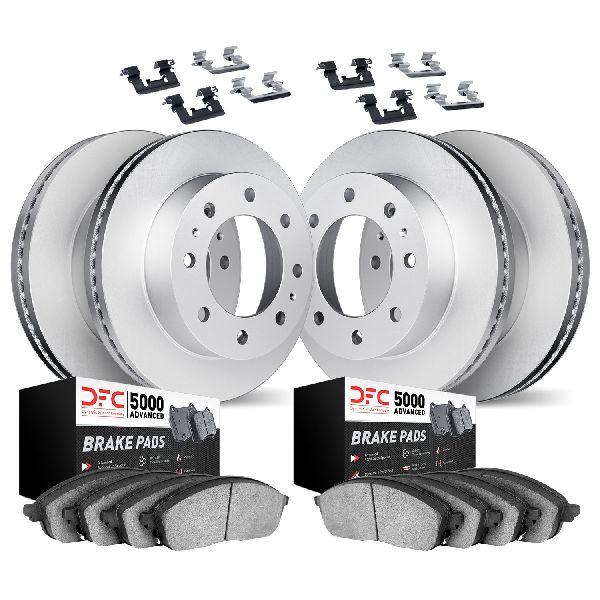 2009-2017 GMC Savana 3500 Disc Brake Kit - Front and Rear (Dynamic Friction)