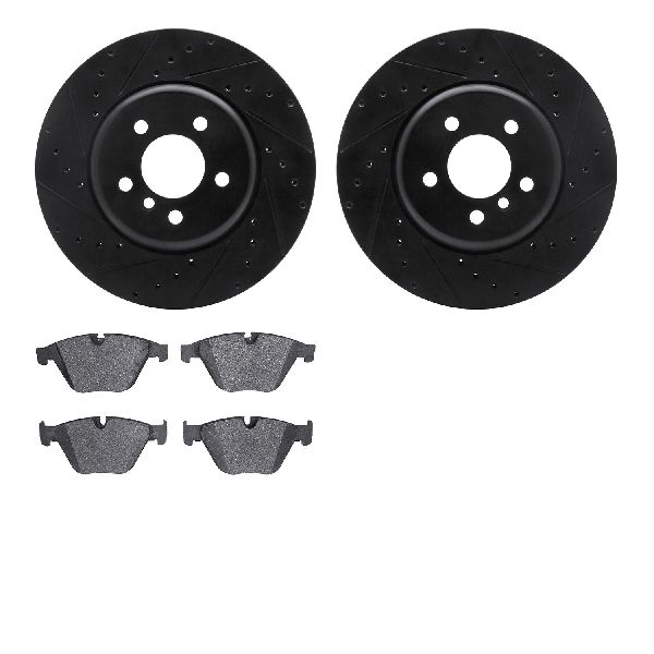 2012-2016 BMW ActiveHybrid 5 Disc Brake Kit - Front (Dynamic Friction)