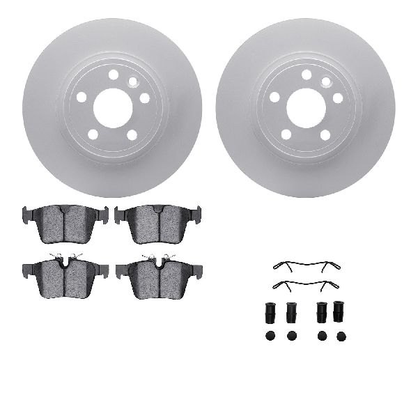 2018-2020 Jaguar E-Pace Disc Brake Kit - Rear (Dynamic Friction)