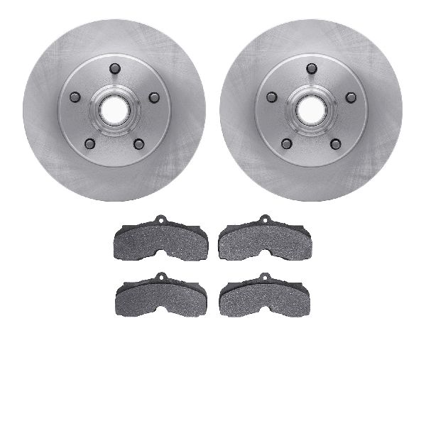 1968 Chevrolet Camaro Disc Brake Kit - Front (Dynamic Friction)