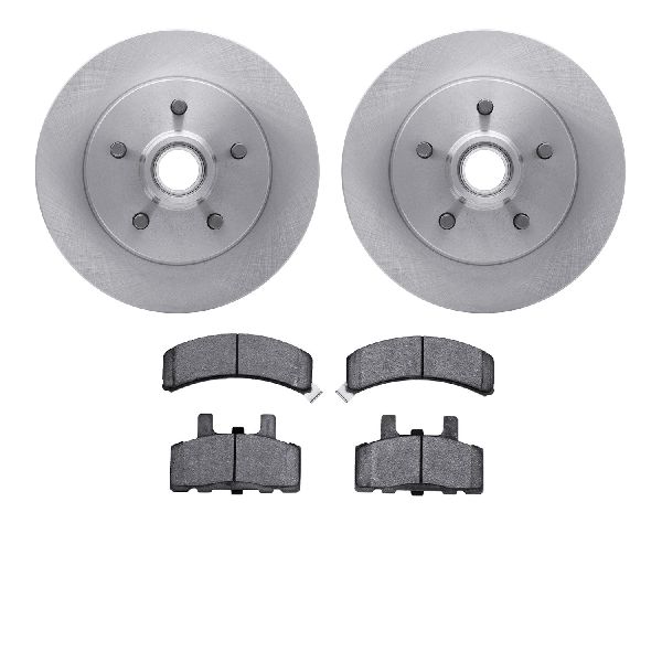 1998-2000 Chevrolet Tahoe Disc Brake Kit - Front (Dynamic Friction)